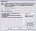 Screenshot of Email Monitor v2.1