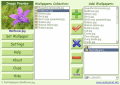 Screenshot of NewBreathing wallpaper manager 1.0
