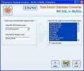 MSSQL to MySQL database conversion software