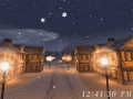 Screenshot of Free 3D Christmas Night Screensaver 1.0