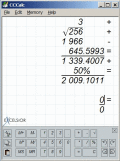 Screenshot of CCCalc 1.71
