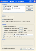 Screenshot of Shutdown Command 1.1