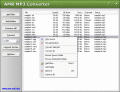 Convert AMR to MP3 and MP3 to AMR.