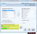 Convert MySQL DB records into MS Access DB