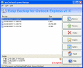Screenshot of Backup for Outlook Express 2.32