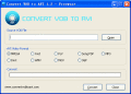 Freeware to convert VOB video to AVI video