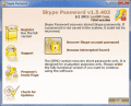 Password recovery tool for Skype.