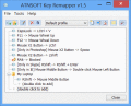 Key, mouse button and mouse wheel remapper