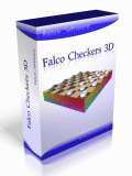 Screenshot of Falco Checkers 2.5