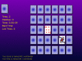 Free memory match solitaire card game.