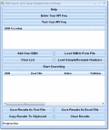 Get book information based on ISBN number.