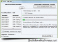 Screenshot of Bulk SMS Sender Software 2.0.1.5