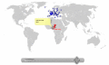 Pinpoint Locator Map of World for websites