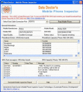 Cell phone inspector displays sim/mobile data