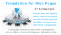 Translate your web pages on the fly