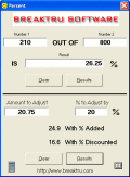 Screenshot of Breaktru Percent 6.3