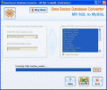 Screenshot of MSSQL to MySQL Conversion 2.0.1.5