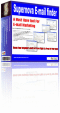 Screenshot of Supernova Email finder 1.12