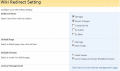 Screenshot of SharePoint Wiki Redirect 1.3.111.0