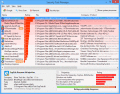 detects and analyses all processes