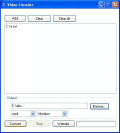 Screenshot of Video Encoder 1.0