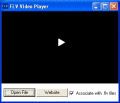 Screenshot of FLV Video Player 1.0