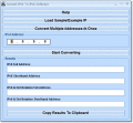 Change old IP addresses to the new IPv6.