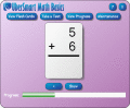 Super flash card app for mastering math facts
