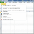 Use MS Excel to interface with Paradox.