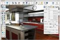 A 3D interior design and modeling program.
