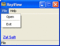 Screenshot of RepView 1.5