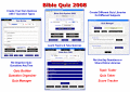 Bible Quiz, Quiz Maker, Quiz Taker, Scores