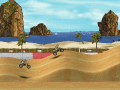 Fast 2D motocross racing game