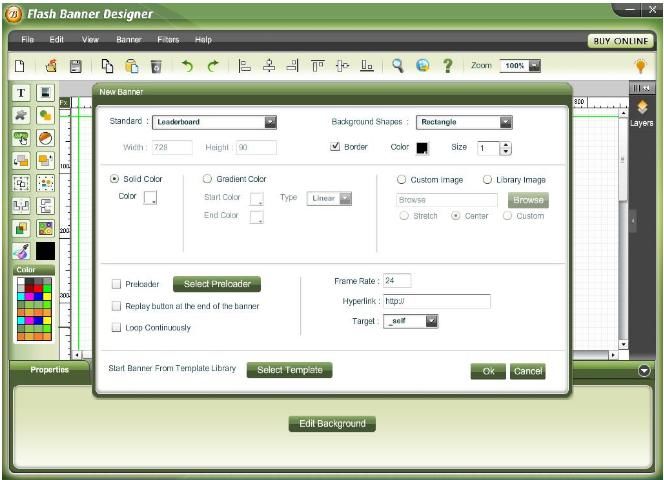 Flash Banner Designer 5 0 Flash Banner Maker And Banner Generator features-of-flash-banner-maker-creating-banners-in-flash-animation