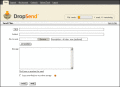 Screenshot of DropSendDirect 3.1