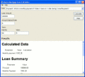 Screenshot of Abacre Mortgage Loan Calculator 1.0