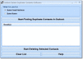 Screenshot of Outlook Delete Duplicate Contacts Software 7.0