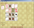 Solitaire card game using Cribbage scoring.