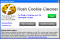 Find, view, and clean Flash cookies for free.