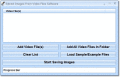 Screenshot of Extract Images From Video Files Software 7.0