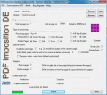 Screenshot of PDF Imposition DE 2.00