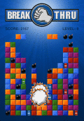 BreakThru is a puzzle game.