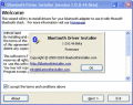 Screenshot of Bluetooth Driver Installer 1.0.0.54