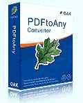 Screenshot of PDF to Any Converter 2.1