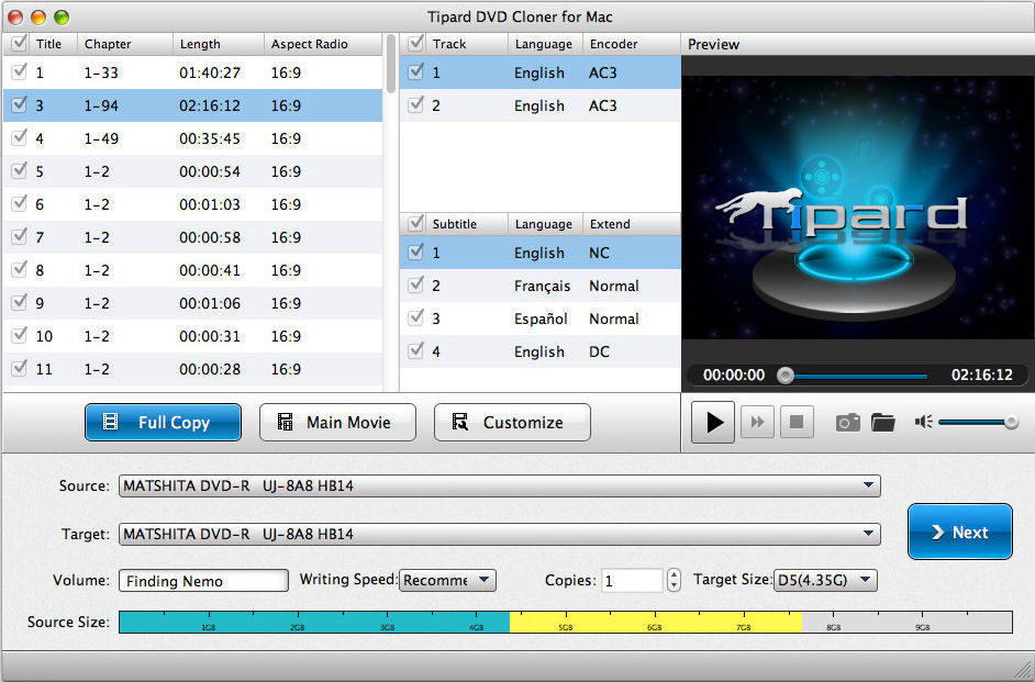 tipard dvd cloner tipard dvd cloner