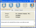 Recovers lost Simply Accounting passwords.