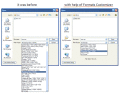 Screenshot of Formats Customizer 2.1.5