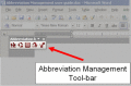 Screenshot of Abbreviation Management (Winword Plugin) 1.3