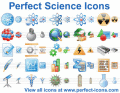 A collection of science and engineering icons