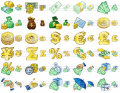 Screenshot of Large Money Icons 2010.1